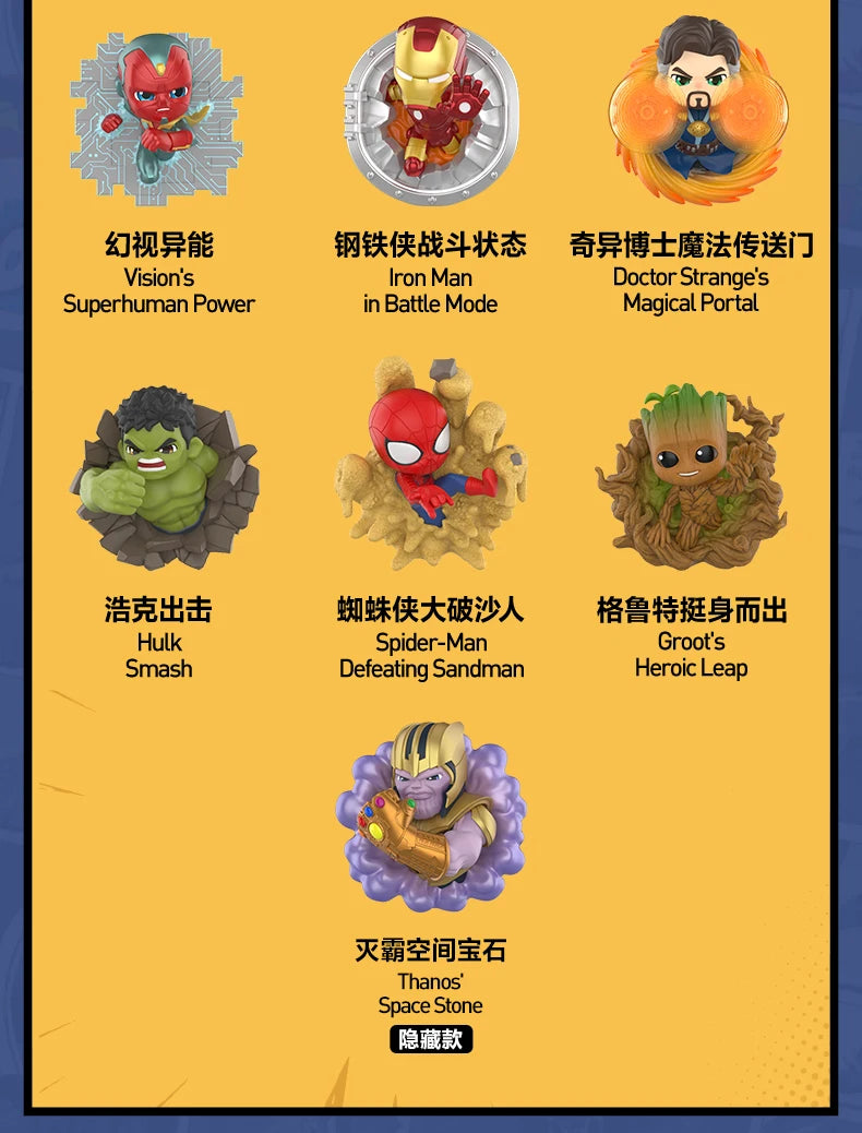 POP MART MARVEL Across The Infinite Series Original Blind Box Surprise Mystery Box