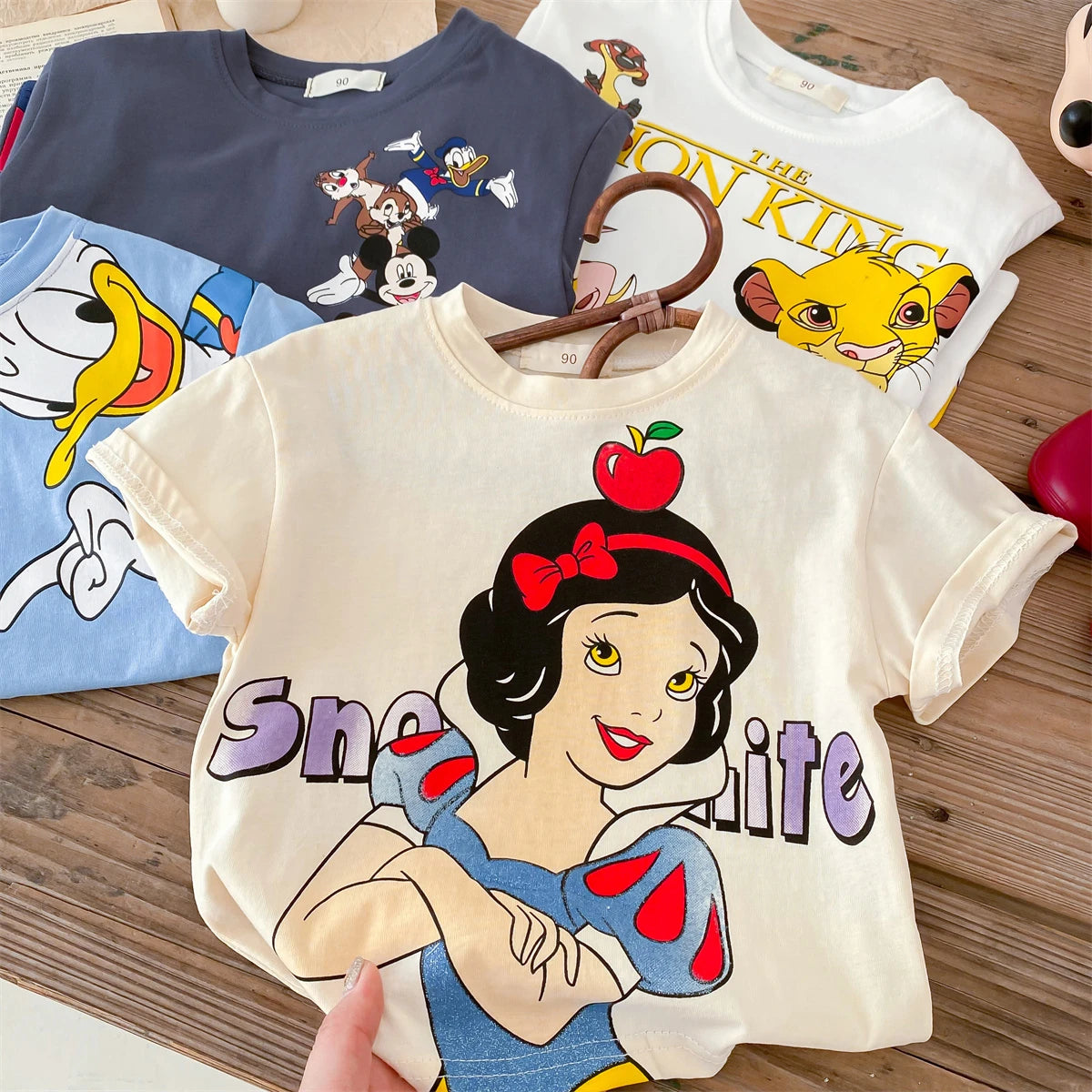 Children's Short Sleeved Anime T-shirt Boys And Girls Cartoon Short Sleeved Summer Fashion Top Casual Street Sports Shirt