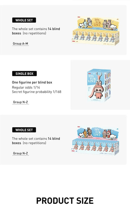 POP MART The Monsters Labubu V4 Pin for Love Series Mystery Blind Box Vinyl Face Plush Doll Pendant Keychain Toy Christmas Gifts