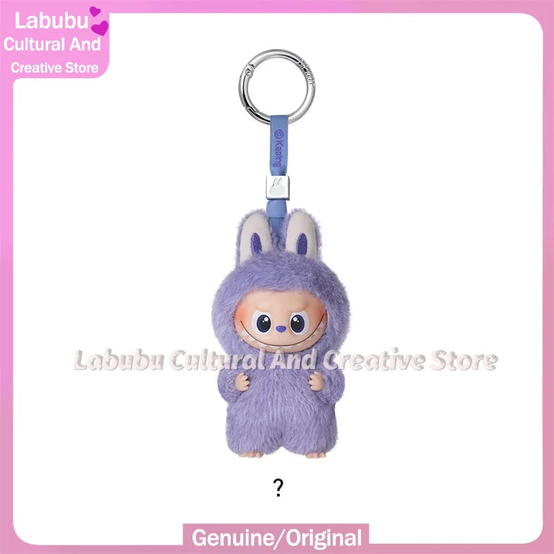 POP MART The Monsters Labubu V4 Pin for Love Series Mystery Blind Box Vinyl Face Plush Doll Pendant Keychain Toy Christmas Gifts