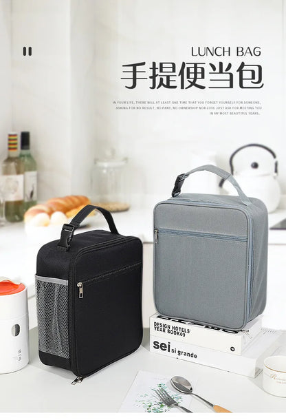 Borsa Termica per Pranzo One Piece per Ragazzi, in Alluminio Isolante, Spessa, con Design Carino a Tema Anime, per Studenti e Lavoratori d'Ufficio