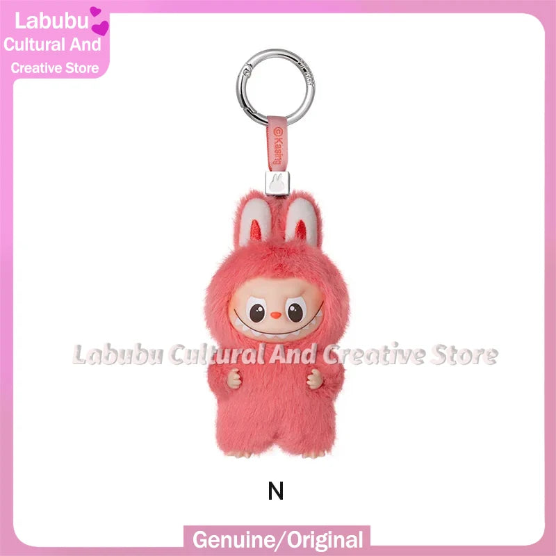 POP MART The Monsters Labubu V4 Pin for Love Series Mystery Blind Box Vinyl Face Plush Doll Pendant Keychain Toy Christmas Gifts