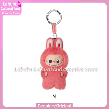 POP MART The Monsters Labubu V4 Pin for Love Series Mystery Blind Box Vinyl Face Plush Doll Pendant Keychain Toy Christmas Gifts