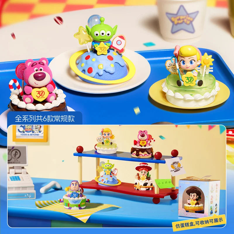 Disney Toy Story Surprise Party Series Suprise Box Cake Character Design Anime Figure Model Desktop Statue Toys Gifts