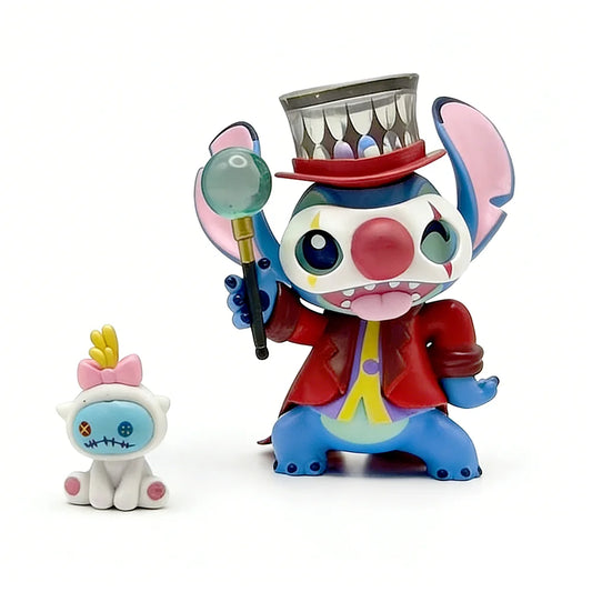 Disney Stitch Weird Diary Series Anime Figures Creative Cute Doll Statue Model Mystery blind box Toys Children Halloween gifts