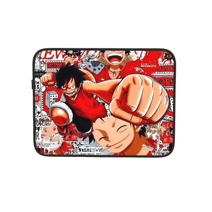 Luffy Anime  Laptop Bag Case for Macbook Air Pro 12" 13" 15" 17" Notebook Bag Sleeve Monkey D Luffy Tablet Shockproof Case Bag