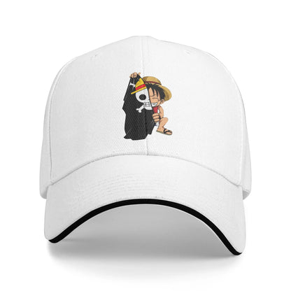 Classic Anime One Piece Baseball Cap for Men Women Adjustable