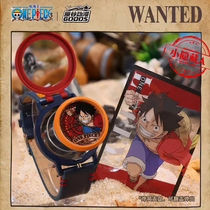 One Piece Watch Blind Box Genuine Anime Luffy Zoro Nami Robin Sanji Usopp Franky Brook Jinbe