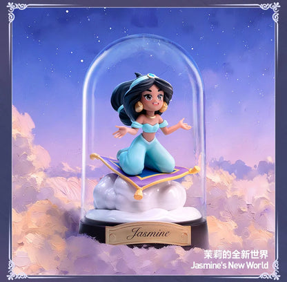 Original Genuine Pop Mart Disney Princess Create Your World Series Surprise Blind Box Guess Bag Mystery Box Toys Birthday Gift