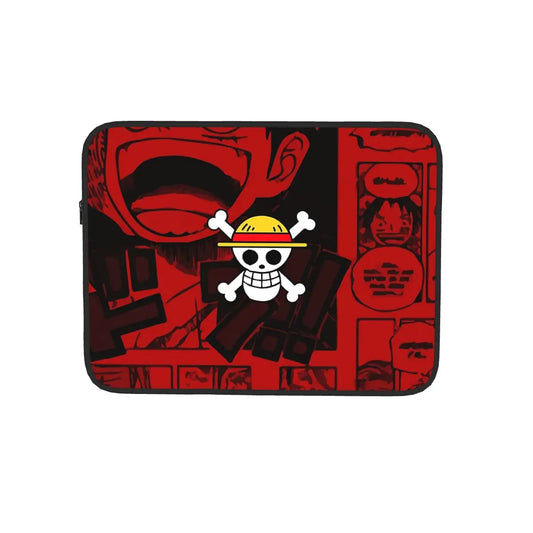 Luffy Anime  Laptop Bag Case for Macbook Air Pro 12" 13" 15" 17" Notebook Bag Sleeve Monkey D Luffy Tablet Shockproof Case Bag