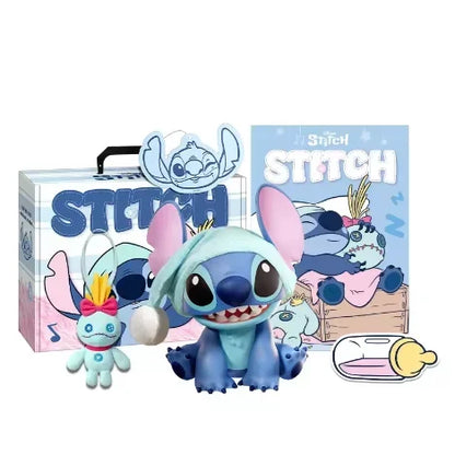 Disney Stitch 3D Stereo Bluetooth Speaker High Sound Quality Subwoofer Gift Suit Desktop Ornament Cartoon Anime Peripheral Toy