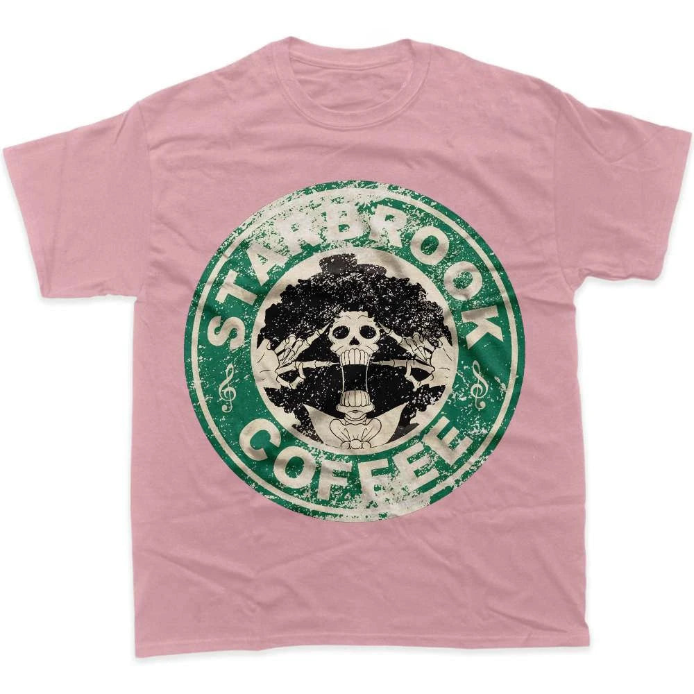 Anime Graphic Tee Brook One Piece Shirt Casual T-Shirt Men's 2026 Summer Fashion Oversize Street Casual Y2K Streetwear Clothing