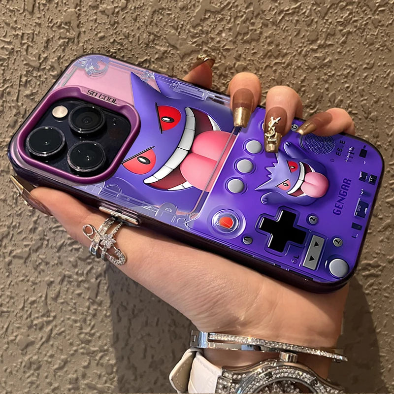 P-Pokemon Game Phone Case for Samsung Galaxy S25 Edge S24 S23 S22 S21 S20 Ultra Plus FE A56 A36 A26 Plating Matte Hard Cover