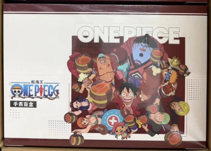 One Piece Watch Blind Box Genuine Anime Luffy Zoro Nami Robin Sanji Usopp Franky Brook Jinbe