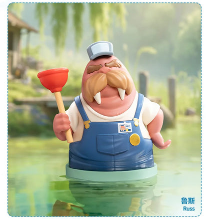 POPMART DISNEY ZOOTOPIA NEXT ADVENTURE Series Blind Box Toys Cute Ornaments Figurines Mystery Box Desktop Model Dolls Gifts