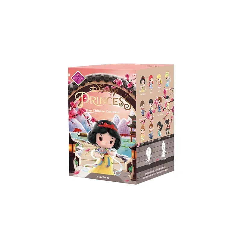 POP MART Disney Princess Han Chinese Costume Series Genuine Mystery Box Blind Box Guess Bag Toys Doll Cute Desktop Ornaments