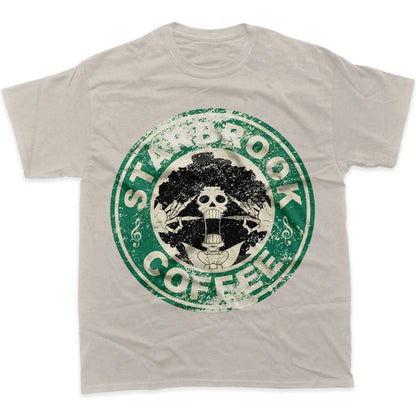Anime Graphic Tee Brook One Piece Shirt Casual T-Shirt Men's 2026 Summer Fashion Oversize Street Casual Y2K Streetwear Clothing