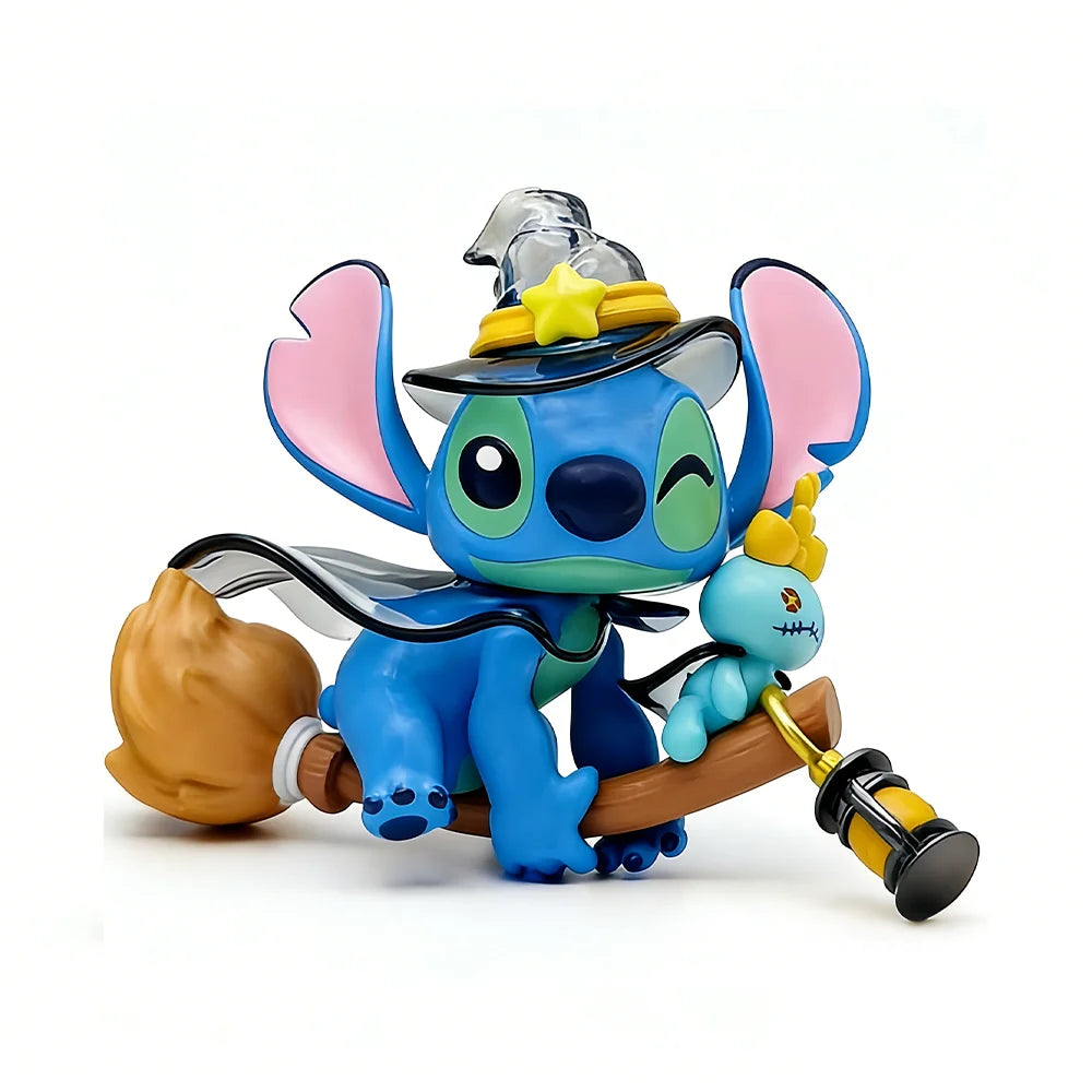 Disney Stitch Weird Diary Series Anime Figures Creative Cute Doll Statue Model Mystery blind box Toys Children Halloween gifts