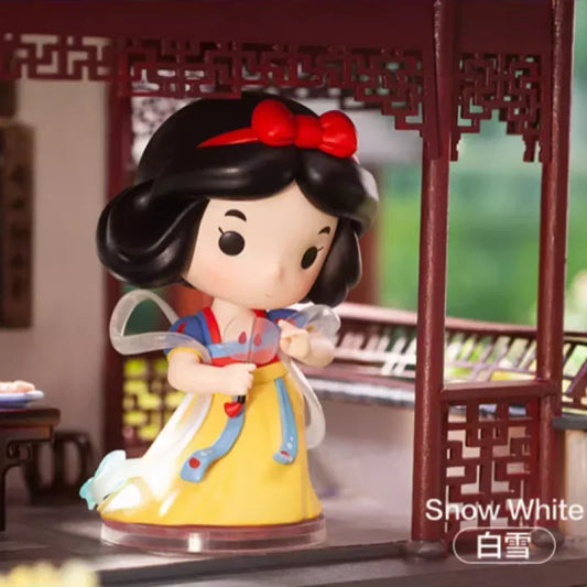 POP MART Disney Princess Han Chinese Costume Series Genuine Mystery Box Blind Box Guess Bag Toys Doll Cute Desktop Ornaments