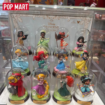 Original Genuine Pop Mart Disney Princess Create Your World Series Surprise Blind Box Guess Bag Mystery Box Toys Birthday Gift