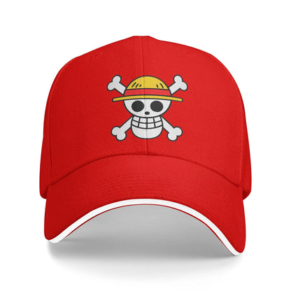 Classic Anime One Piece Baseball Cap for Men Women Adjustable