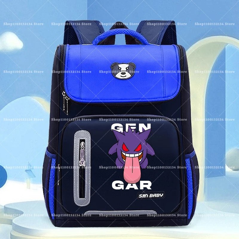 Pokemon Backpacks Anime Pikachu Charmander Large Capacity Schoolbags Cartoon Book Shoulders Bags Boys Girls Stationary Supplies