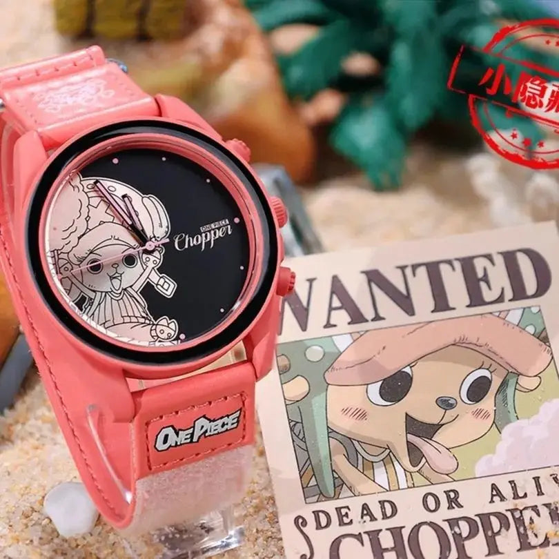 One Piece Watch Blind Box Genuine Anime Luffy Zoro Nami Robin Sanji Usopp Franky Brook Jinbe