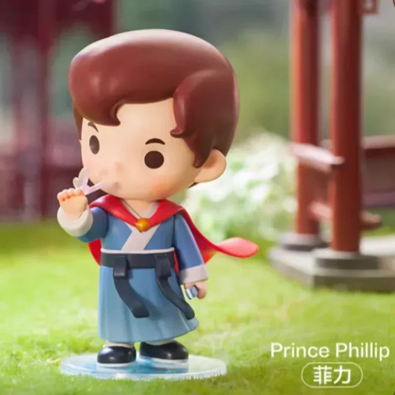 POP MART Disney Princess Han Chinese Costume Series Genuine Mystery Box Blind Box Guess Bag Toys Doll Cute Desktop Ornaments