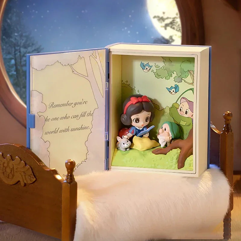 POP MART Disney Princess's Fairy Tales Series Blind Box Guess Bag Original Toys Doll Cute Anime Figure Ornaments Gift