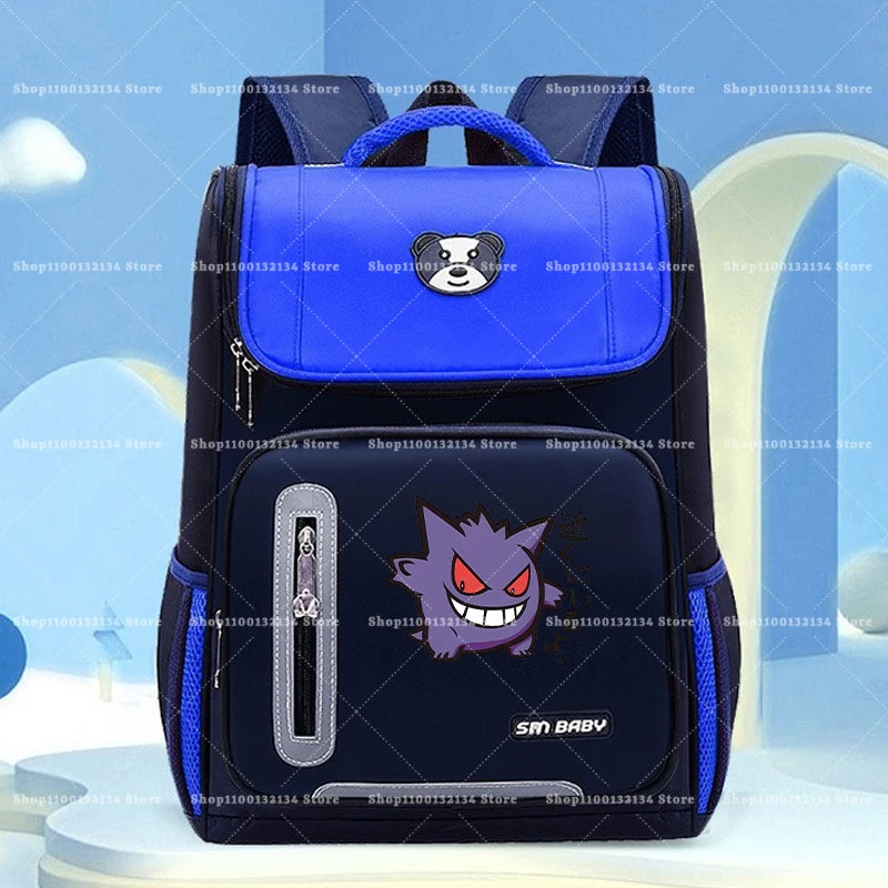 Pokemon Backpacks Anime Pikachu Charmander Large Capacity Schoolbags Cartoon Book Shoulders Bags Boys Girls Stationary Supplies
