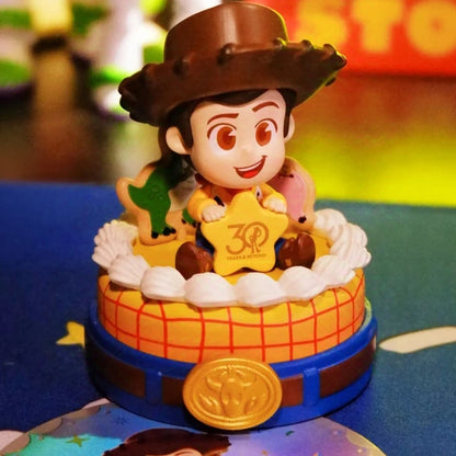 Disney Toy Story Surprise Party Series Suprise Box Cake Character Design Anime Figure Model Desktop Statue Toys Gifts