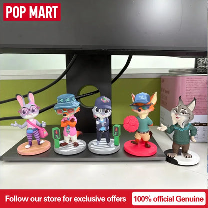 POPMART DISNEY ZOOTOPIA NEXT ADVENTURE Series Genuine Blind Box Surprise Mystery Box Anime Action Figure Ornaments Decor Desktop