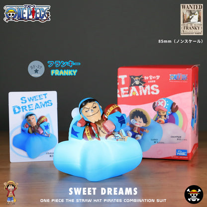 Anime One Piece Sweet Dreams Series Luffy Rechargeable LED Humanoid Night Light Model Ornament Display Children's Gift