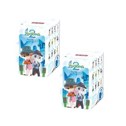 POPMART DISNEY ZOOTOPIA NEXT ADVENTURE Series Blind Box Toys Cute Ornaments Figurines Mystery Box Desktop Model Dolls Gifts
