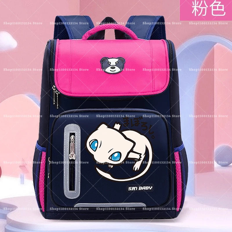 Pokemon Backpacks Anime Pikachu Charmander Large Capacity Schoolbags Cartoon Book Shoulders Bags Boys Girls Stationary Supplies