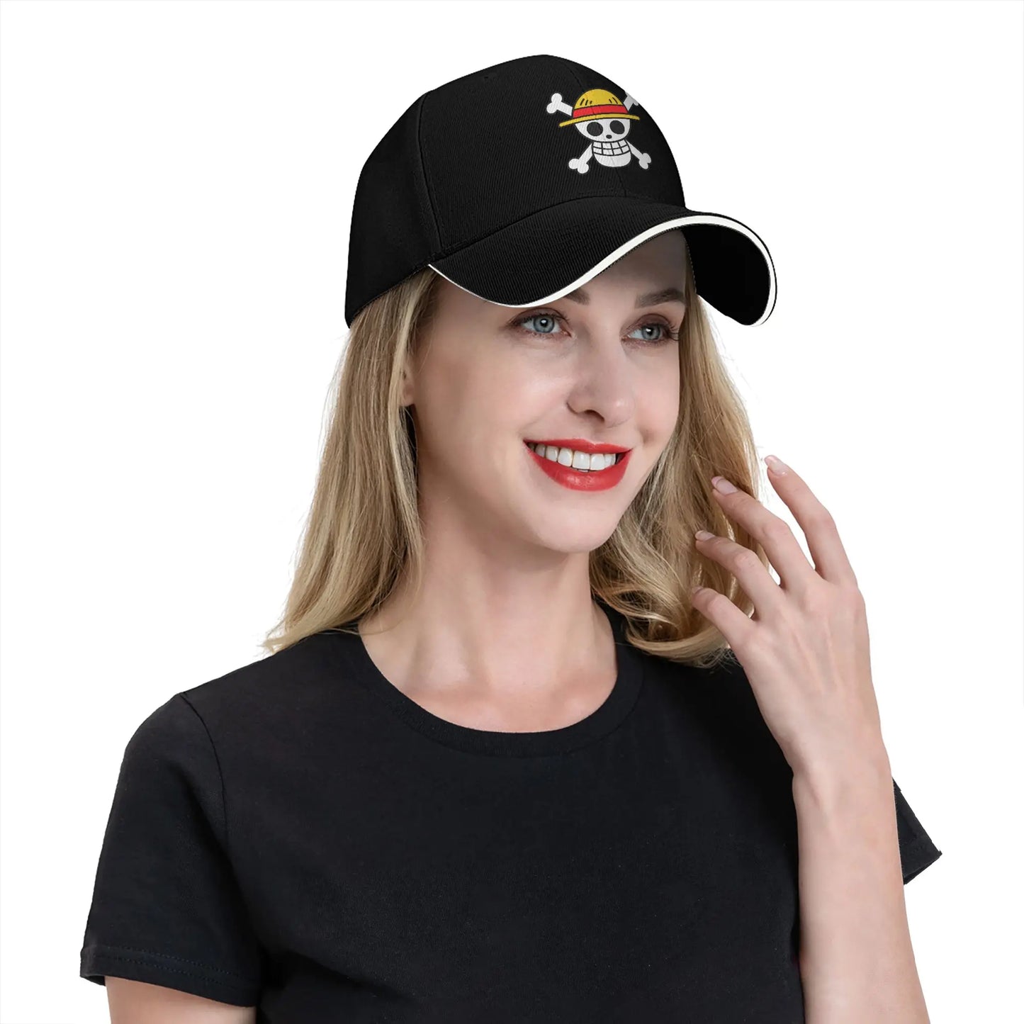 Classic Anime One Piece Baseball Cap for Men Women Adjustable