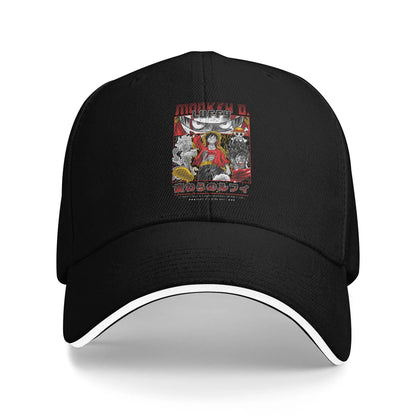 Classic Anime One Piece Baseball Cap for Men Women Adjustable