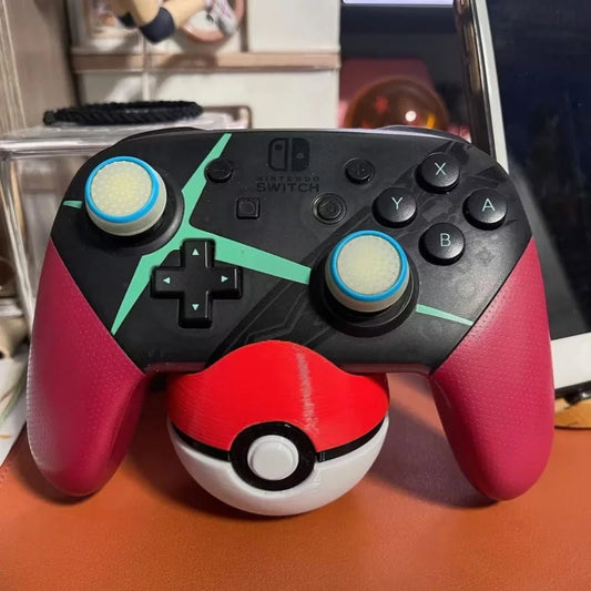 New Model Pokemon Creativity General Game Controller Bracket Desktop Ornament Anime Merchandise Collect Boy Girl Birthday Gift
